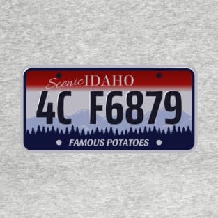 Idaho License Plate T-Shirt